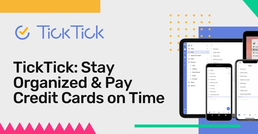 stay organized with TickTick